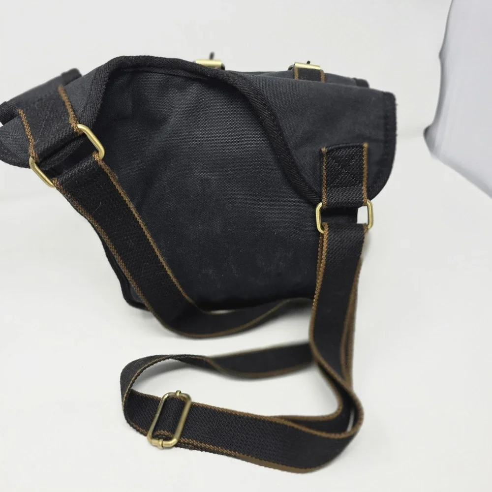 Kaukko Backpack Womens Black Brown Casual Travel Western U.S. Cattle Subpackages